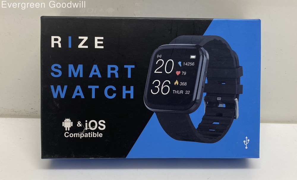 Rize Smart Watch iOS and Android Open Box P/R