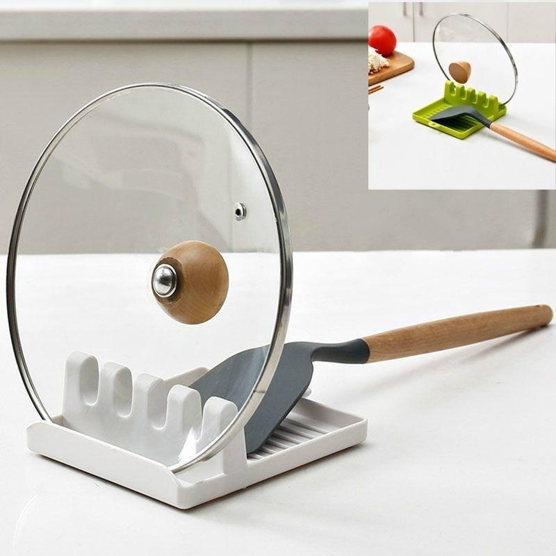 Non-slip Plastic Kitchen Utensil Holder for Spoons Forks Spatulas Chopsticks