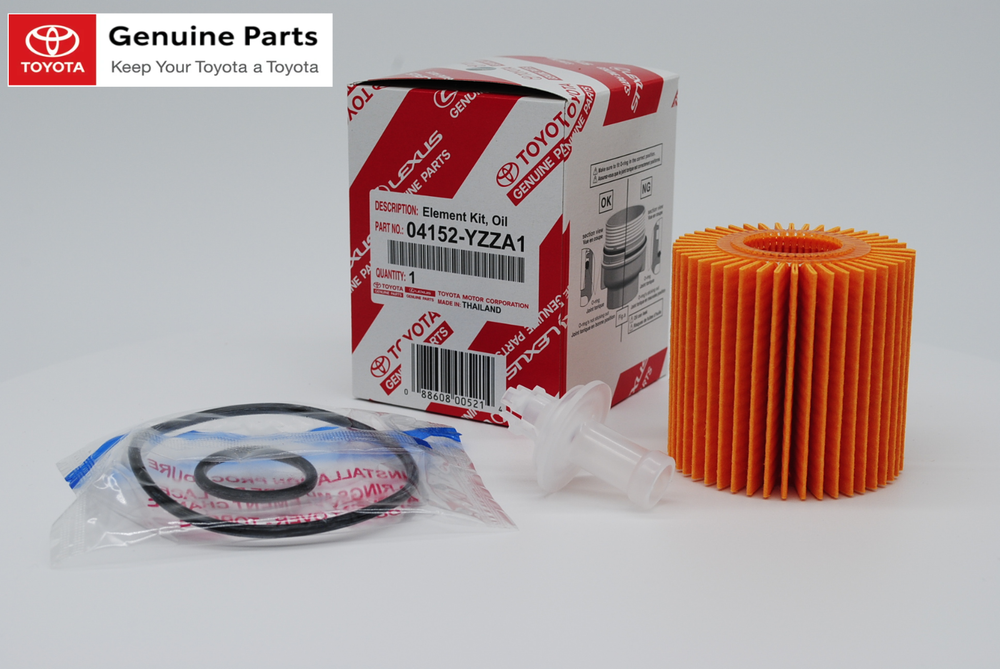 FILTER OIL OEM TOYOTA 2AR-FE/RAV4 2013- 2GR-FE 04152-YZZA1 1 (10 PACK)