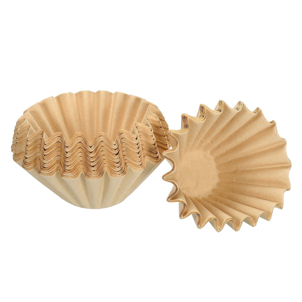 2-4 Cup Basket Coffee Filters Coffee Paper Filter 50/185mm Pack of 200