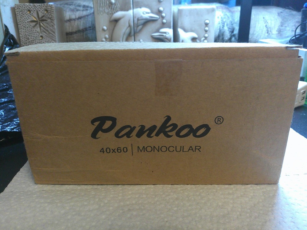 Pankoo 40 x 60 monocular telescope with tripod and smart phone holder