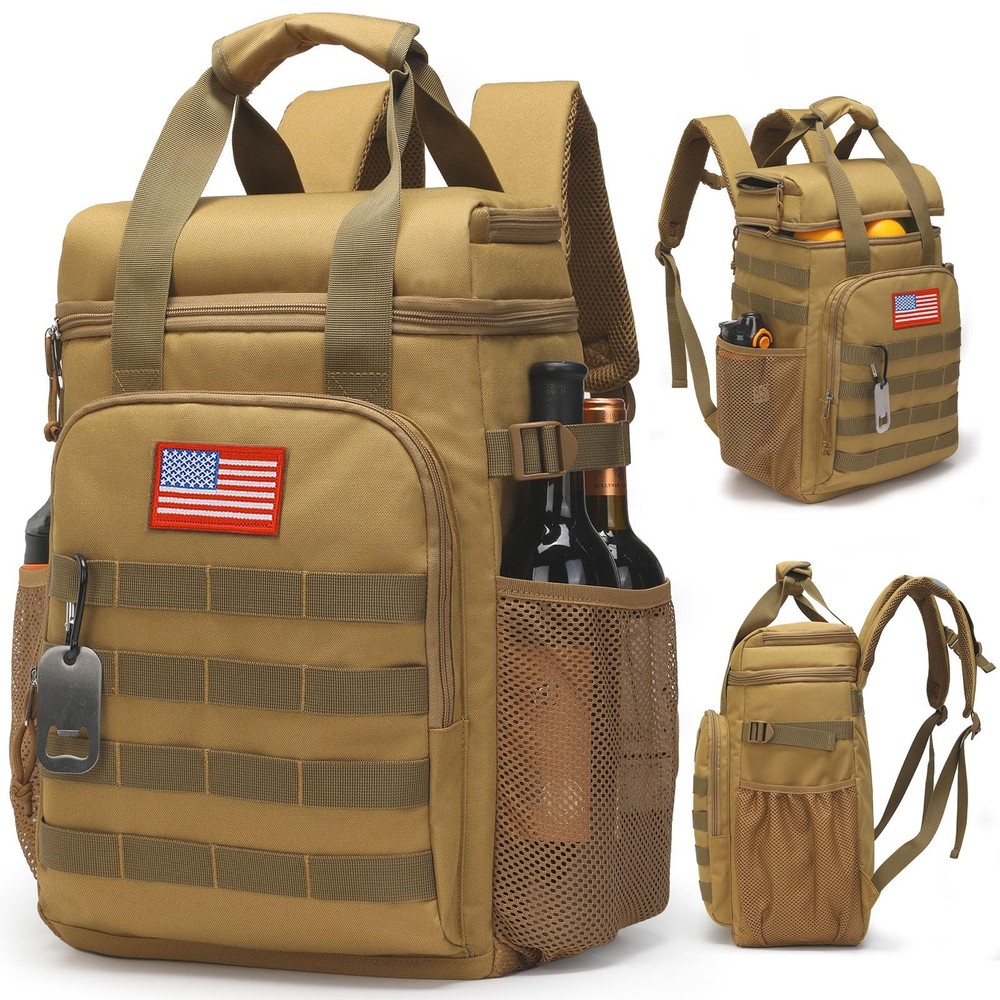 Tactical Backpack Cooler with Handle for Men Work Lunch Soft Insulated Bag