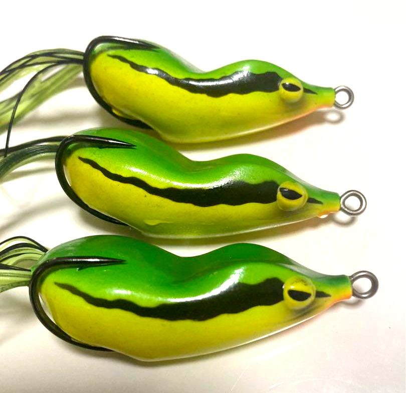 JACKALL IOBee Topwater Fishing Lure, Ken Iyobe Design, Frog Set, Japan