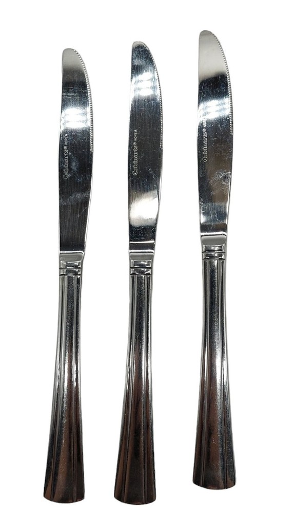 Cuisinart 3-Piece 9-Inch Stainless Steel Butter Knife Set