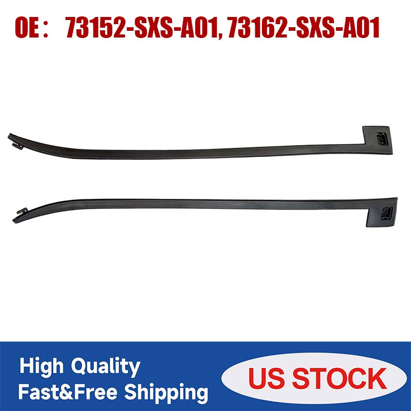 2PC NEW FOR 2007-11 Honda CR-V Left+Right Side Front Windshield Garnish