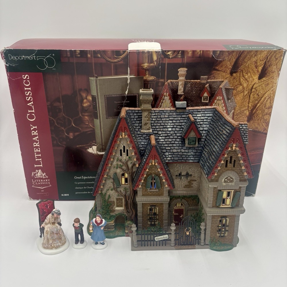 Dept 56 Literary Classics Great Expectations Satis Manor Charles Dickens 58310