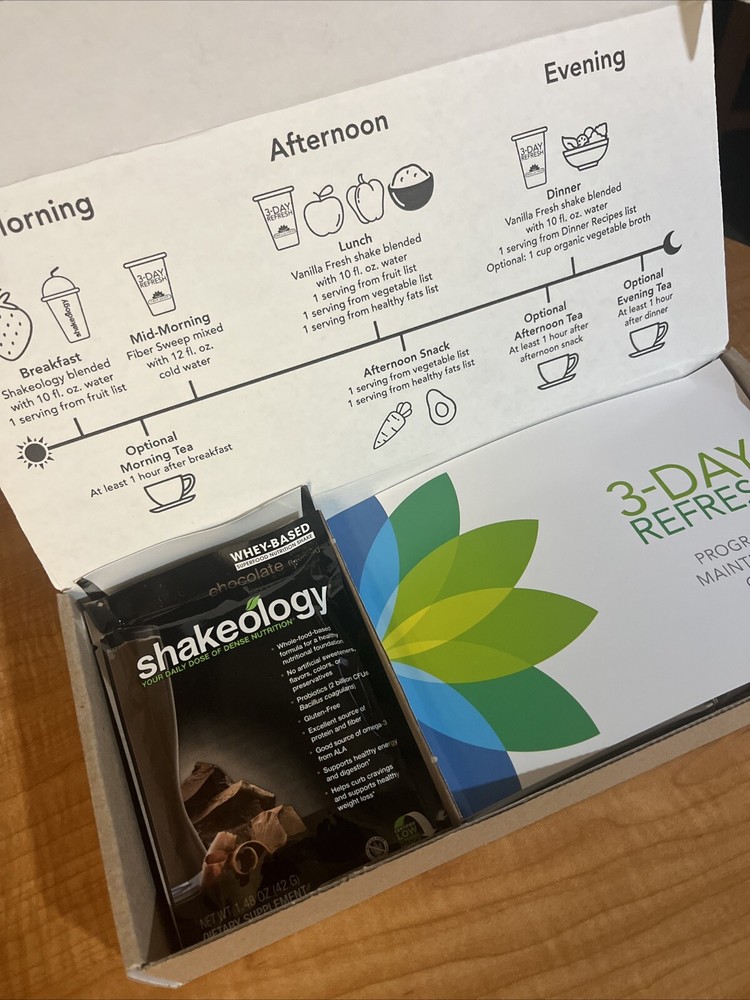 Beachbody 3 Day Refresh w/ Chocolate Shakeology