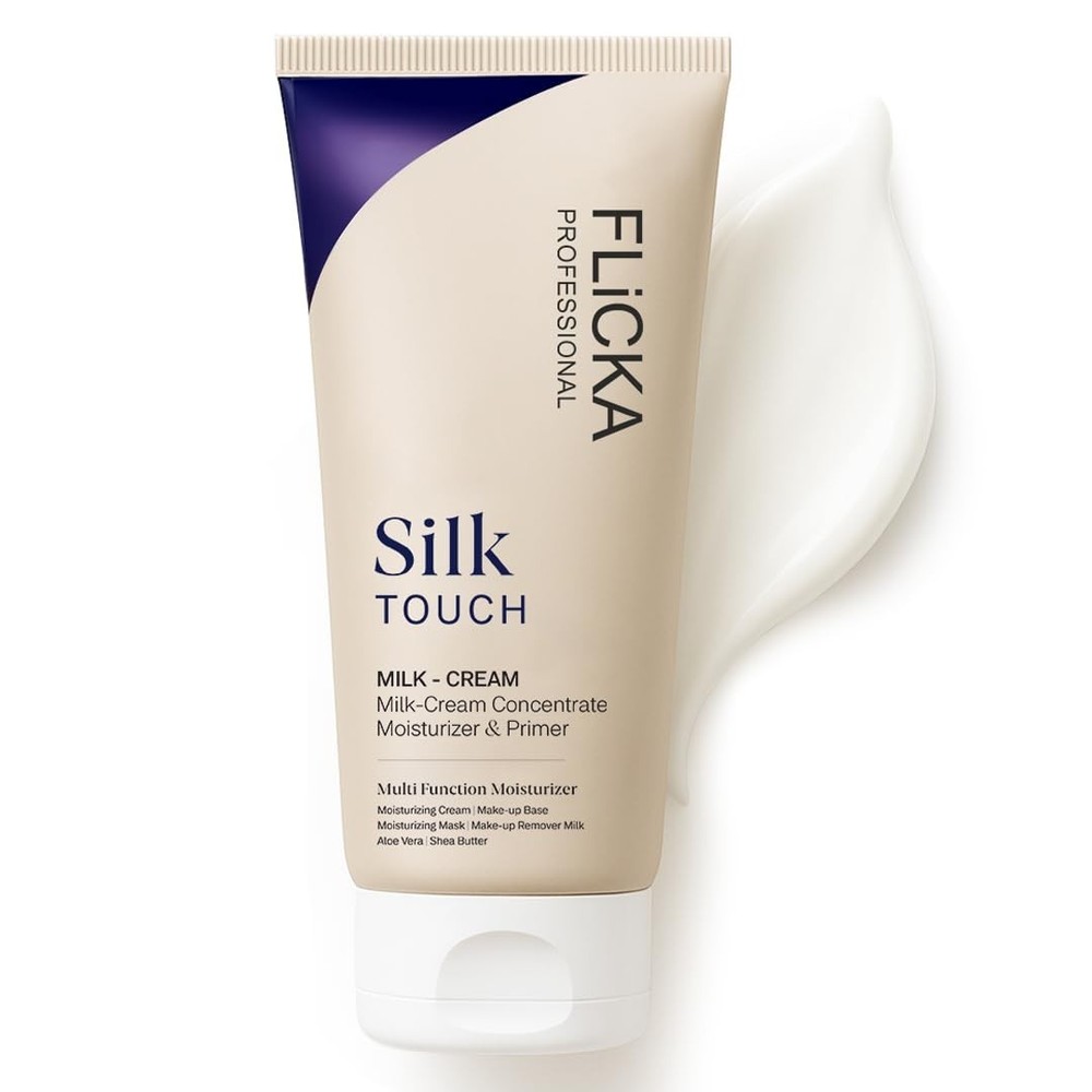 FLiCKA Silk Touch 3 in 1 Moisturizer and Primer for Face Makeup Base 60g