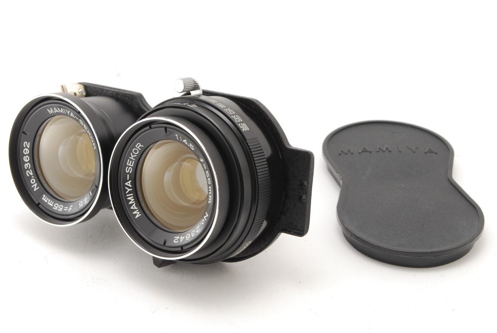 [MINT] Mamiya Sekor 55mm F/4.5 TLR Wide Angle Lens C22 C33 C220 C330 From JAPAN