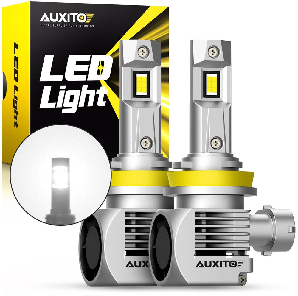 H11 H9 H8 LED Kit Headlight Bulbs Car Head Lamps High Low Beam Bright 6000K NEW