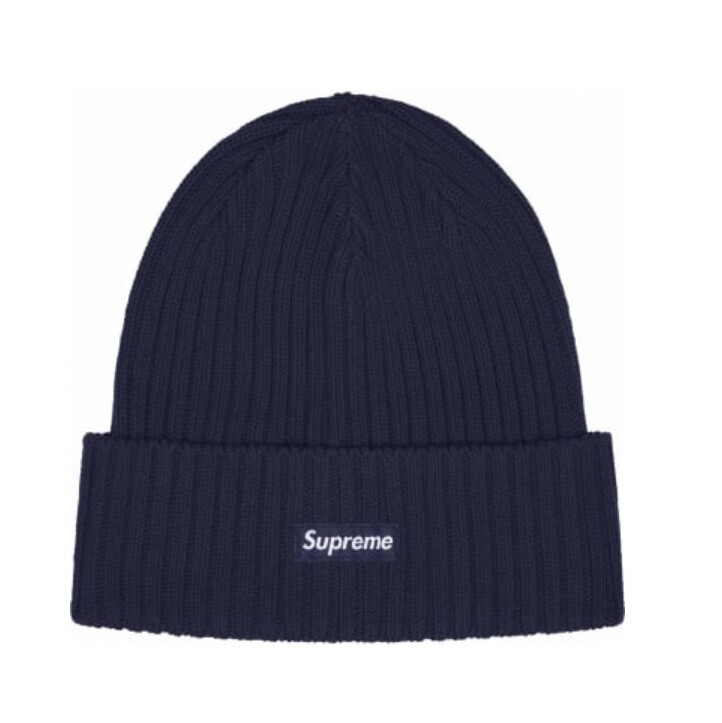 Supreme 24SS OVERDYED BEANIE Navy Supreme Overdyed Beanie Navy Knit Cap SMAL
