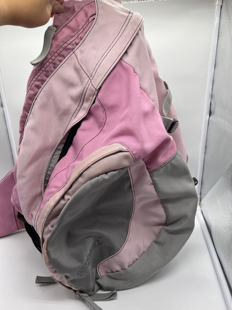 JanSport Crossbody Sling Bag Backpack Adjustable Strap Poor Condition