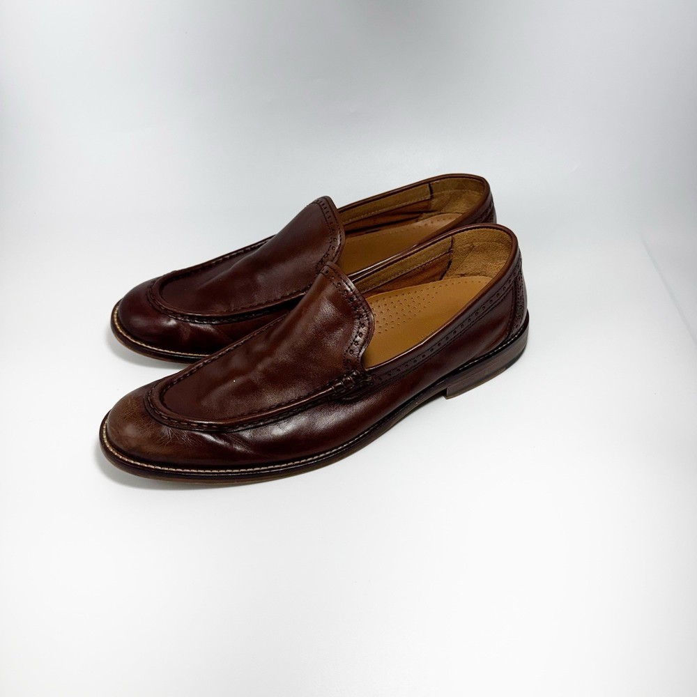 Cole Haan Men's Slip On Leather Loafer Size 8.5 M Brown