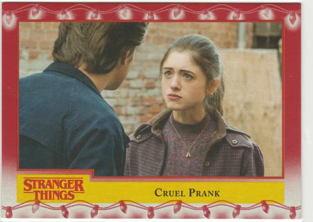 SP 1/1 Christmas Lights Parallel Cruel Prank 2018 Stranger Things Season 1