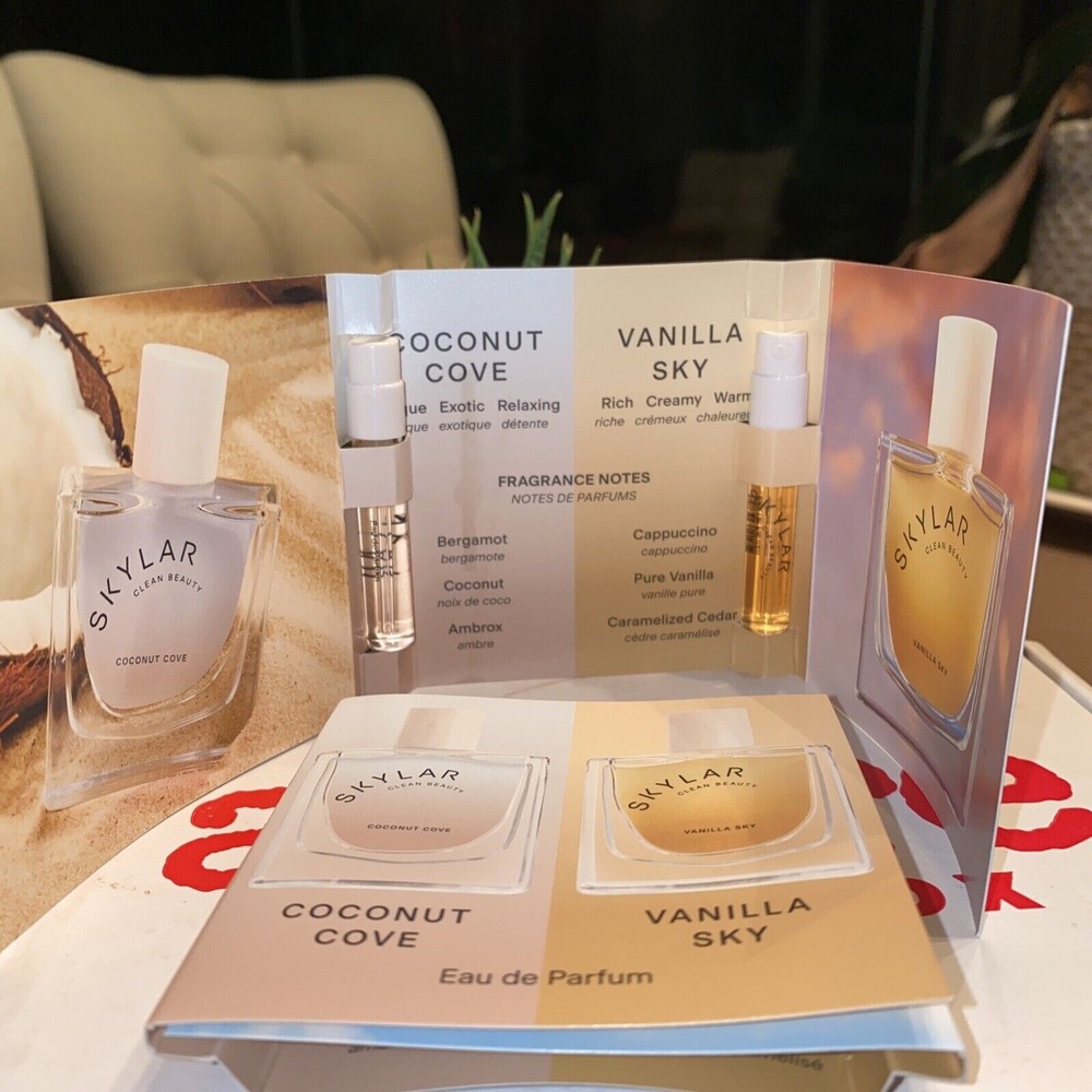 SKYLAR Clean Beauty Coconut Cove & Vanilla Sky Perfume Mini 1.5 ml