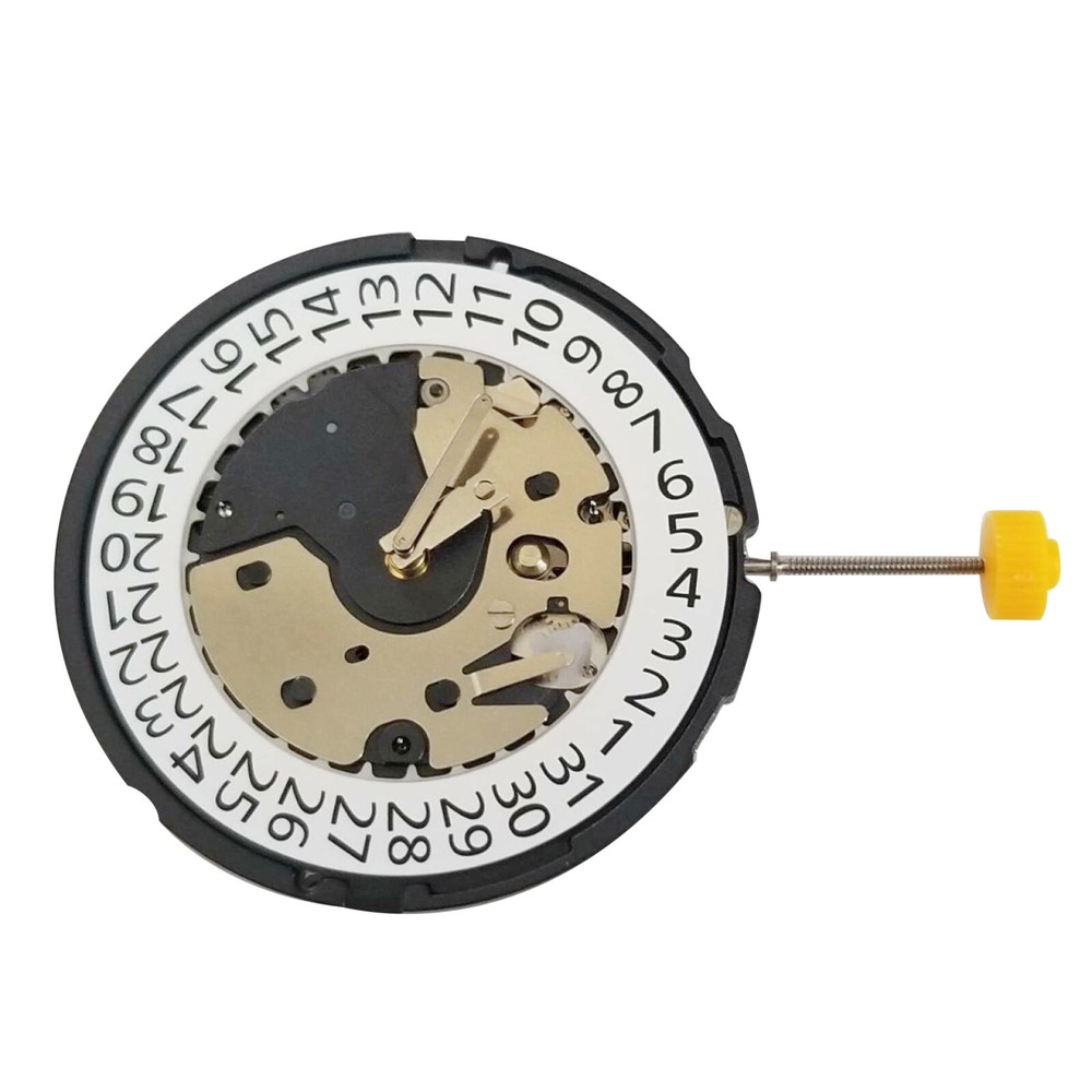 4 Quartz Watch Movement with Stem for Swiss Ronda Z60 Replacement Parts