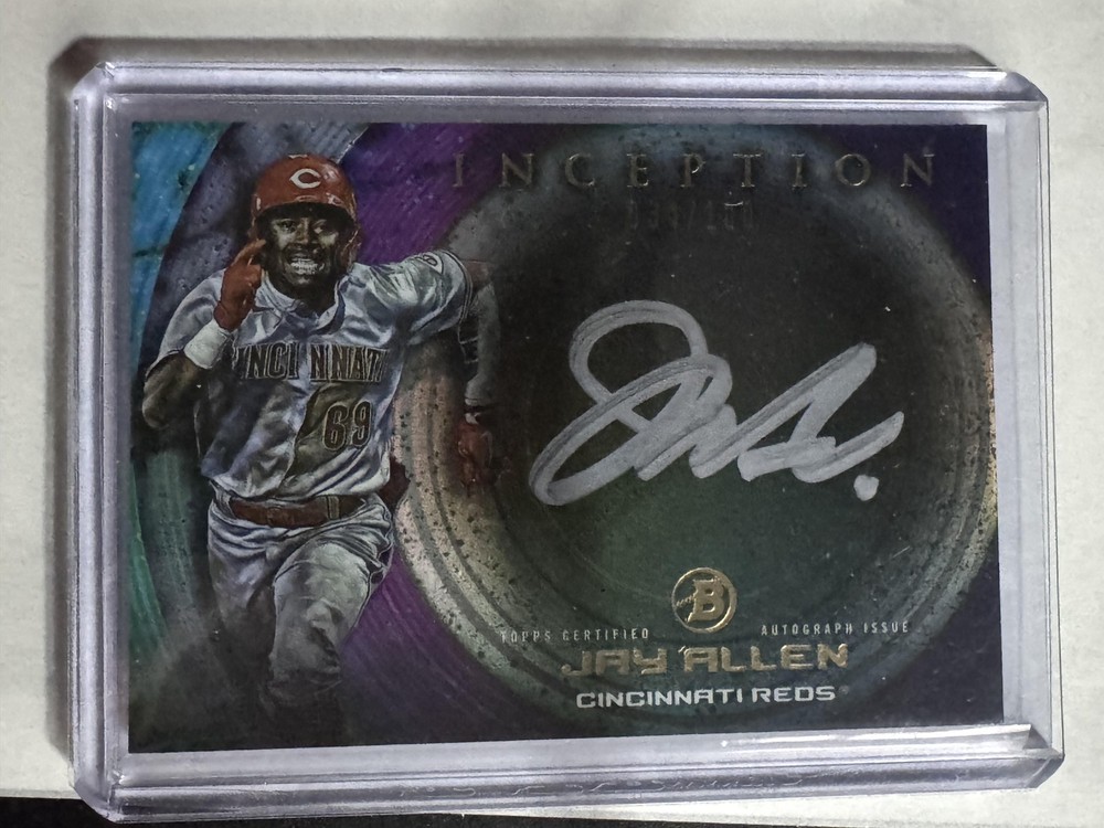 2022 Bowman Inception #ISS-JA Jay Allen Silver Signings Autographs #/100
