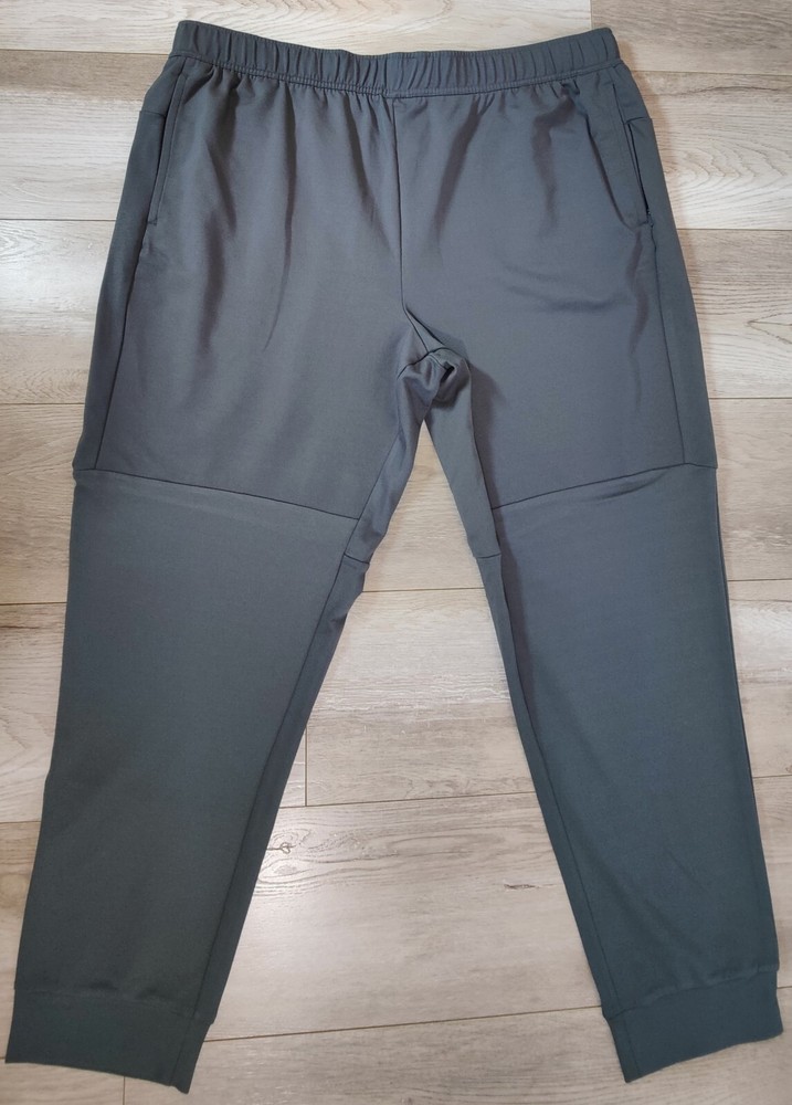 MEMBERS MARK Mens 2XL Luxe Joggers Nephrite Stretch Pants with Pockets NWT-image