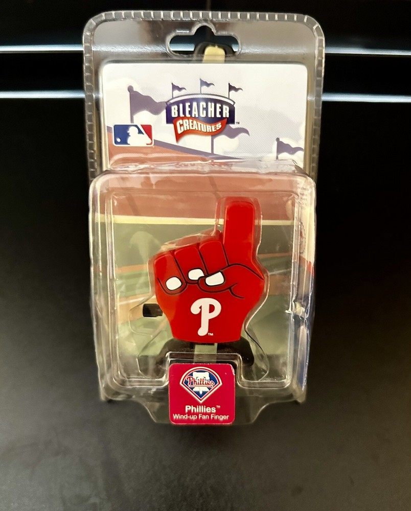 MLB Philadelphia Phillies Mascot Finger Puppet Wind-Up Toy - New Sealed