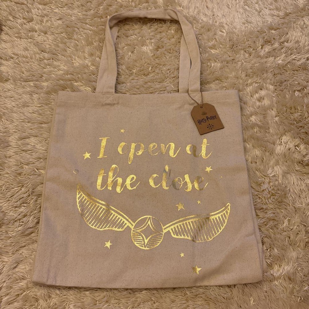 Harry Potter Quidditch Eco Bag Japan Limited Edition Rare