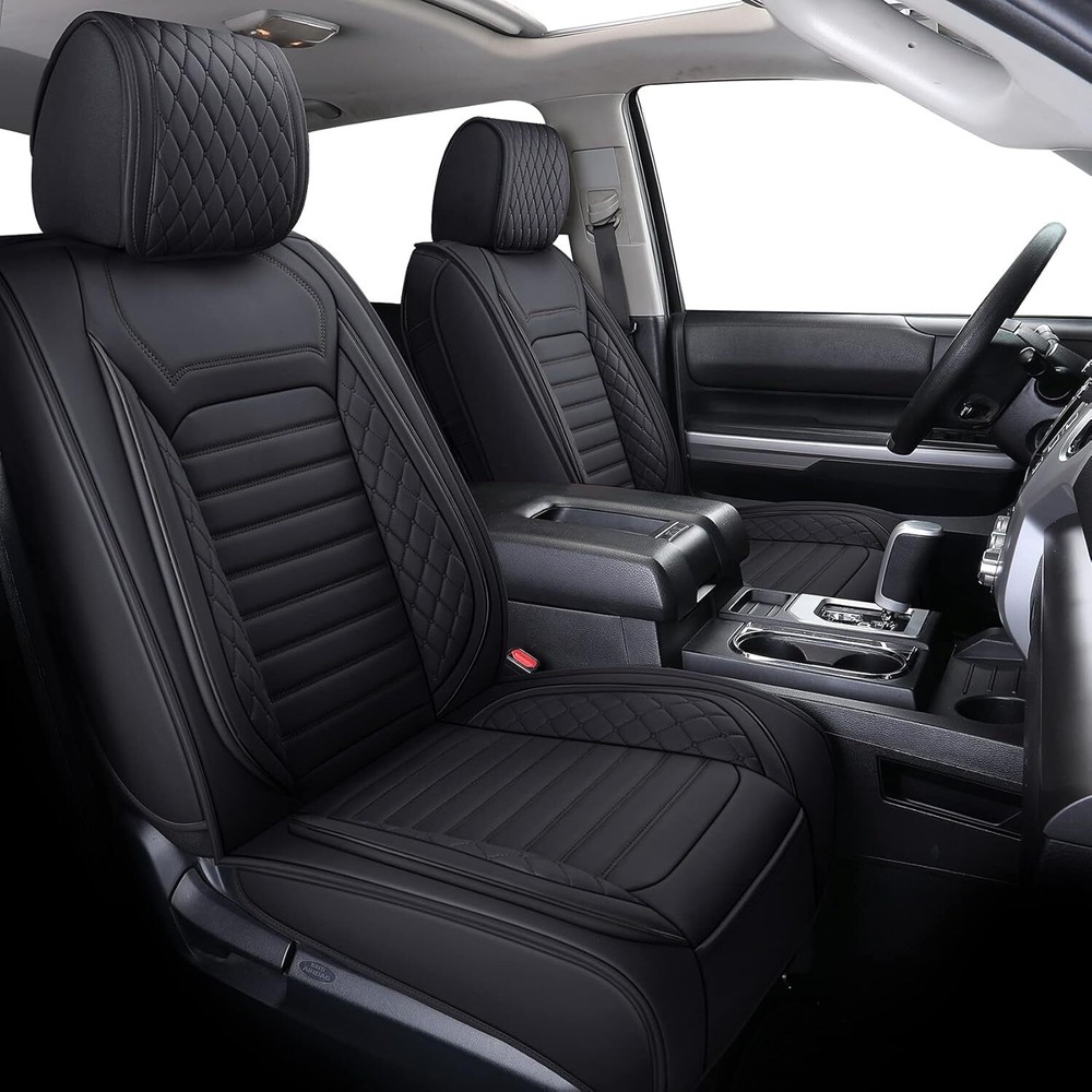 Toyota Tundra 2008-2025 Crewmax Double Cab Full Set Car Seat Covers for Pickup Truck