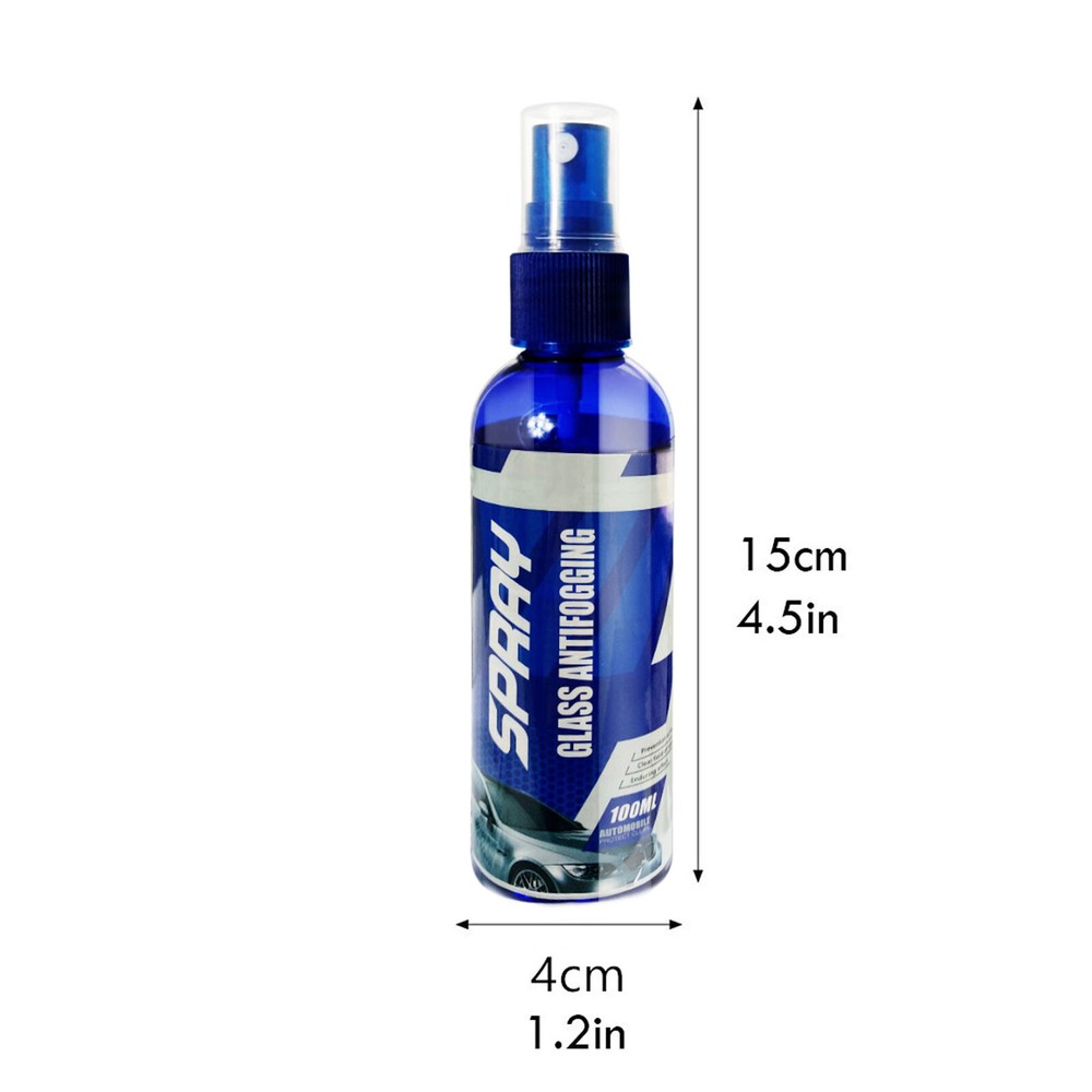 Anti-Fog Car Defogger Glass Cleaner Spray For Automotive Interior Glass And