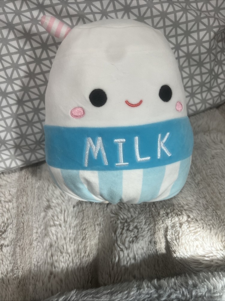 8” Squishmallows Melly Ronnie Flip A Mallow Milk Cow Plush