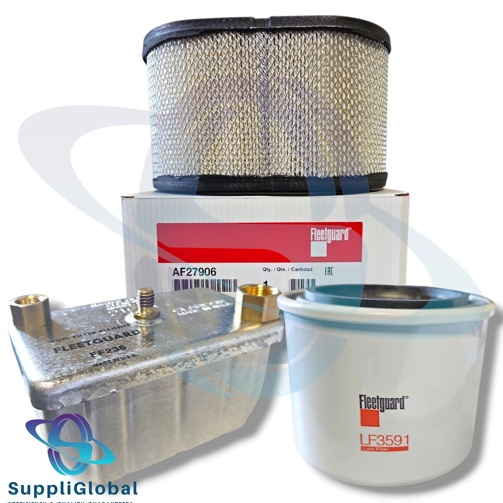 Cummins Onan Quiet Diesel 6000 7500 800 Filters Kit AF27906 LF3591 FF236
