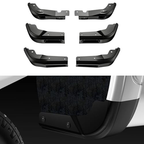 2 Pack Truck Mud Flaps Compatible with GMC Sierra 1500 2019–25 Front & Rear Mud