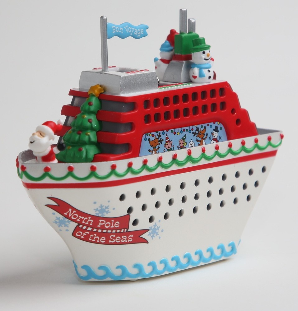 Hallmark Keepsake Christmas Crusin Christmas Ornament Cruise Ship