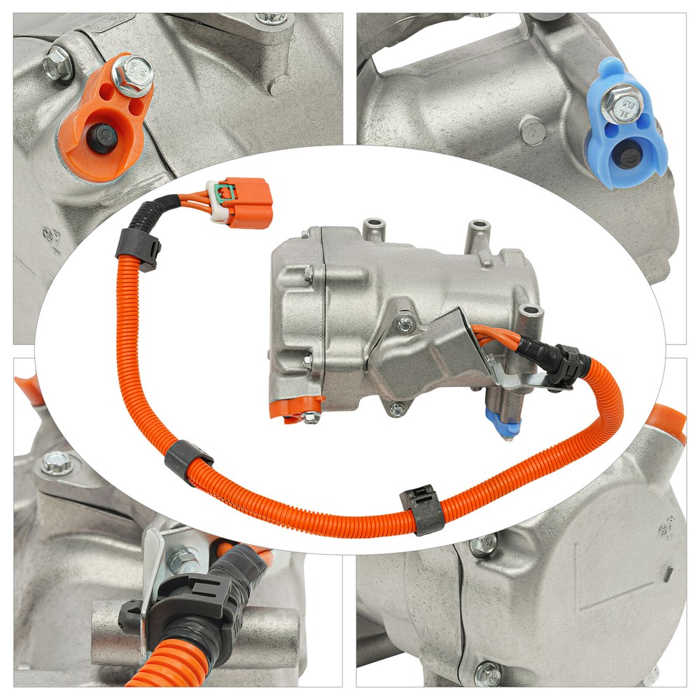 A/C AC Compressor w/Clutch For 2004-2009 Toyota Prius 042000-0194 125W