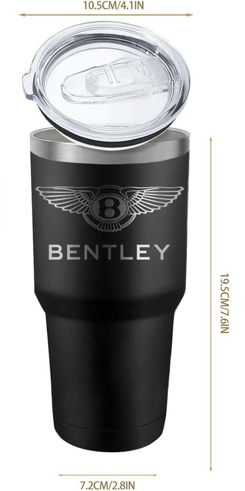 BENTLEY LOGO USA  , 30 OZ ENGRAVED TUMBLER PERSONALIZE AVAILABLE FREE