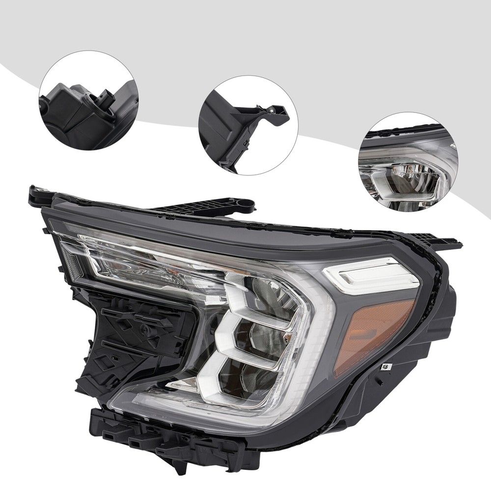 2022-2023 GMC Terrain LED Headlight Left Driver Side Black