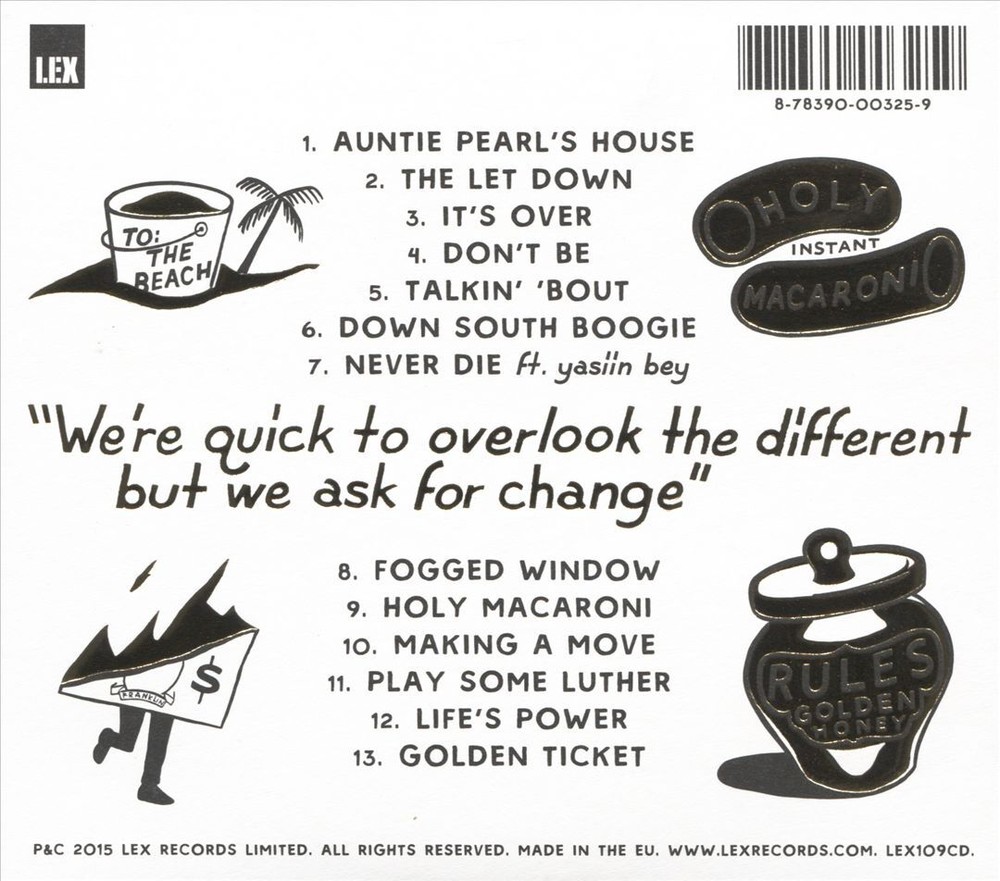 Golden Rules Golden Ticket Brand New CD Album
