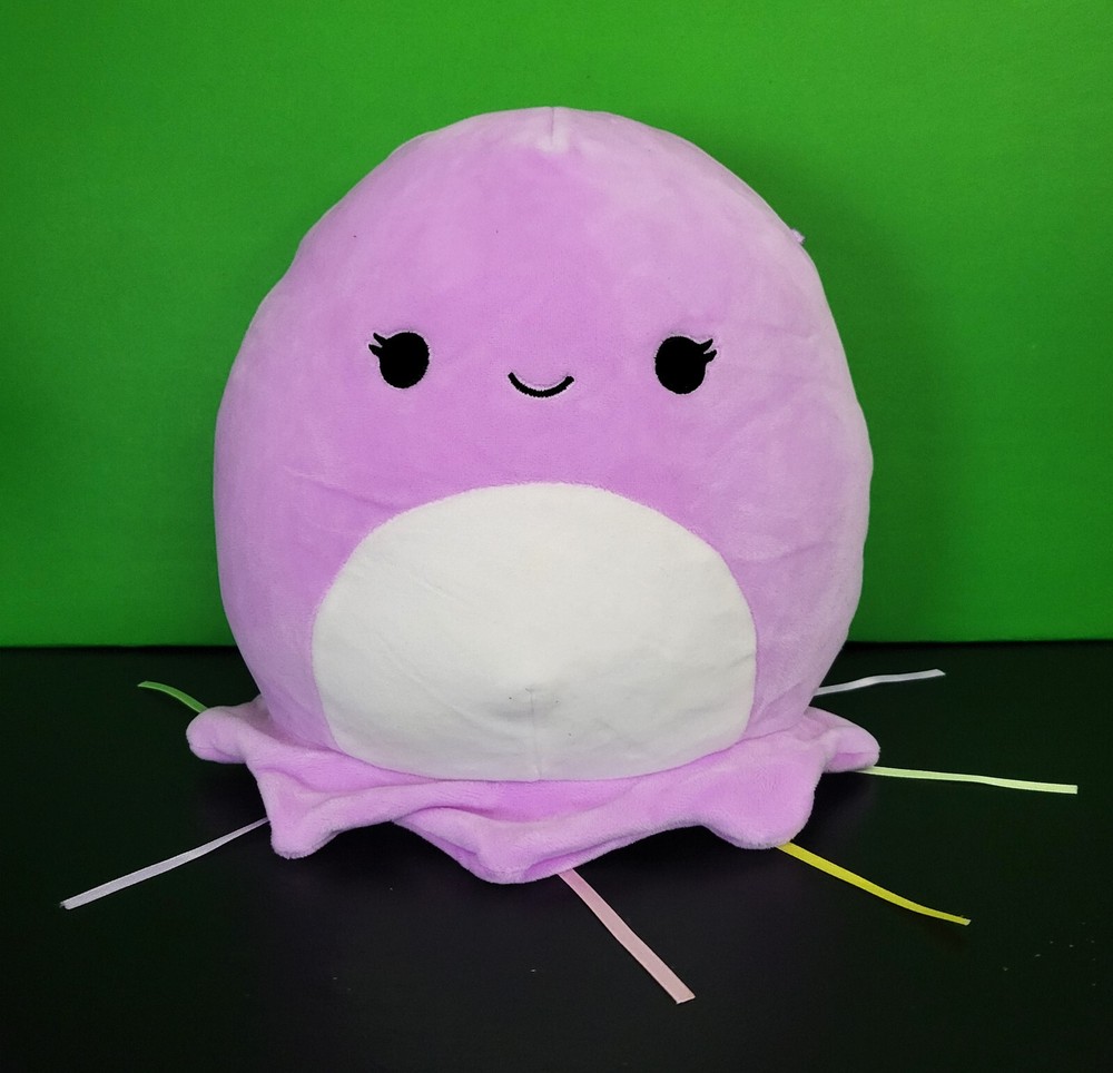 Squishmallows Anni the Jellyfish Purple Stuffed Animal 8” Plush