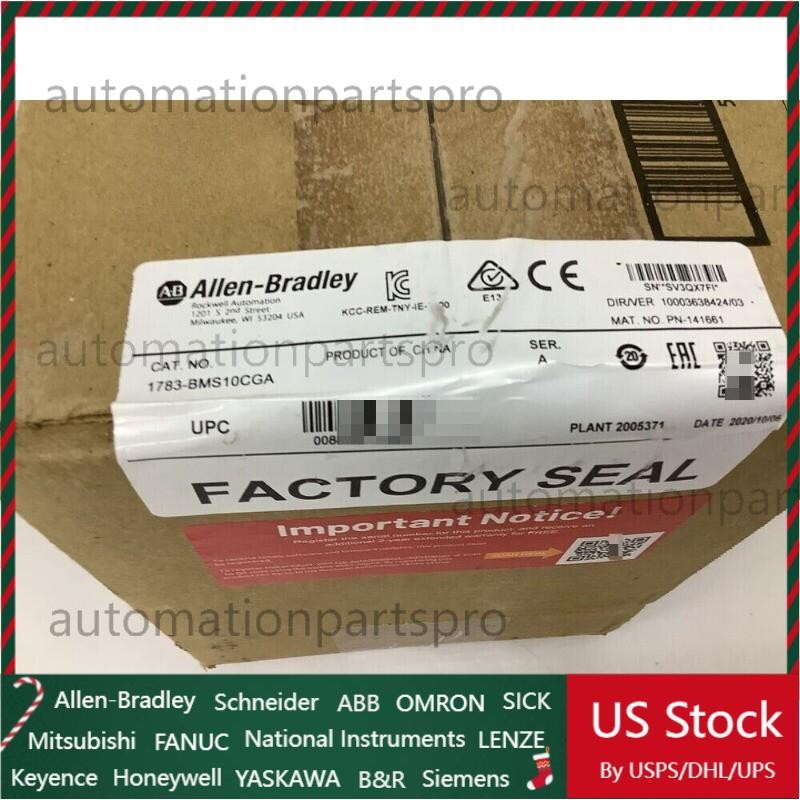 Allen Bradley 1783-BMS10CGA Stratix 5700 Ethernet Switch US Free Tax