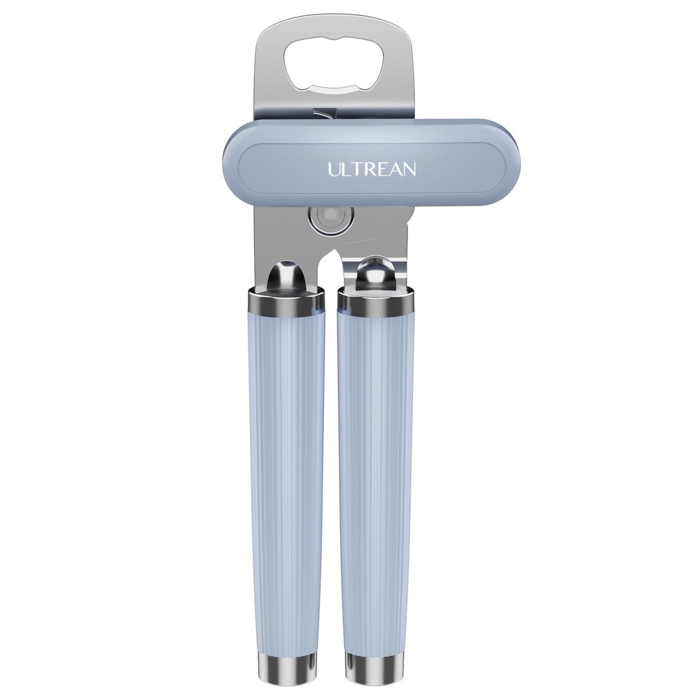 Manual Can Opener Bottle Opener, Heavy Duty Stainless Steel Smooth Edge Manua...