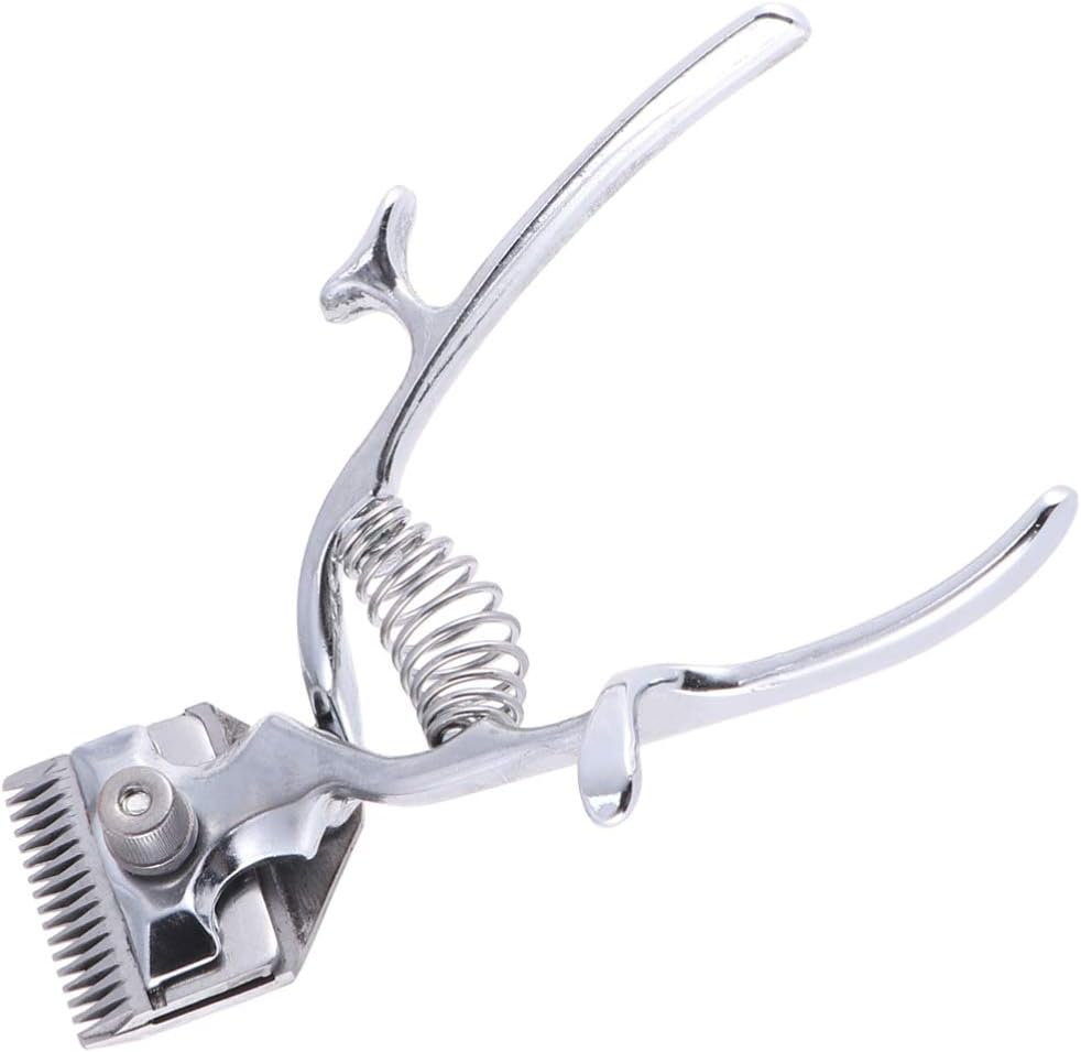 Professional Stainless Steel Manual Hair Clippers for Men, Pets & Home Salon Use