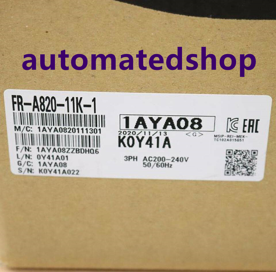 Mitsubishi inverter FR-A820-11K-1 brand new