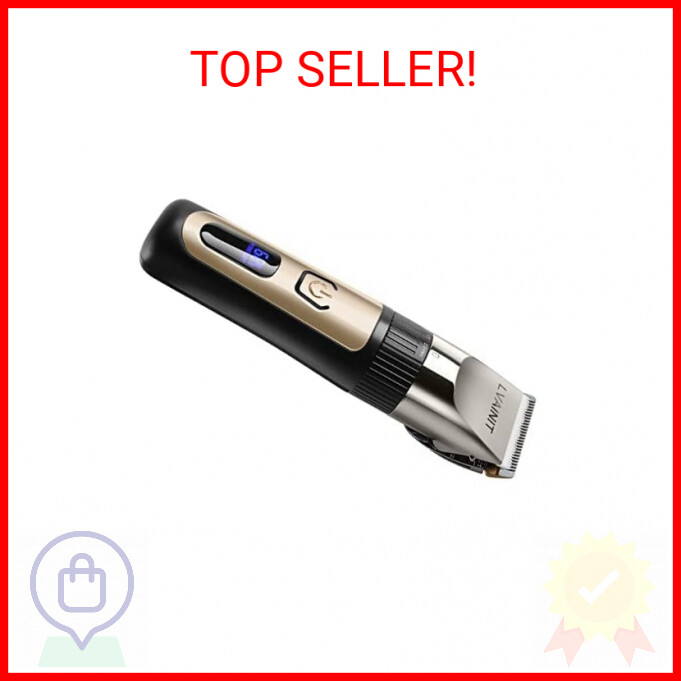 Hair Clippers for Men, Cordless LCD Rechargeable Hair Trimmer Beard Trimmer for