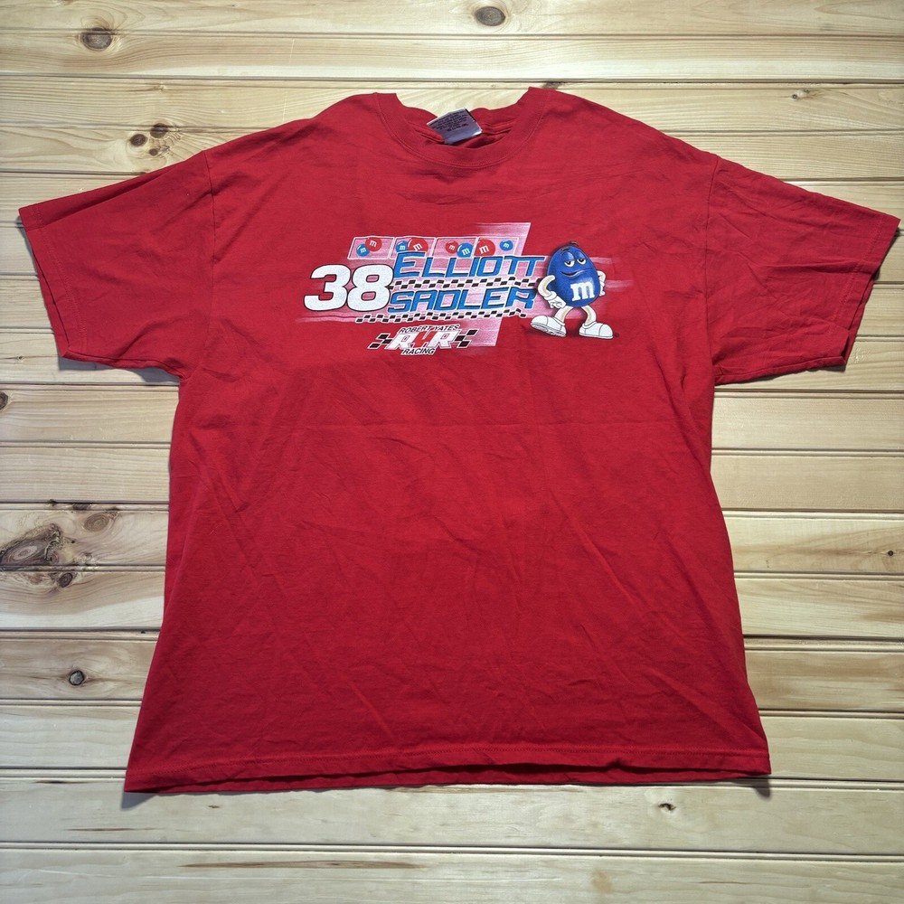 Vintage Elliot Sadler Eminem Nascar Racing Chase Authentic Shirt Size XL