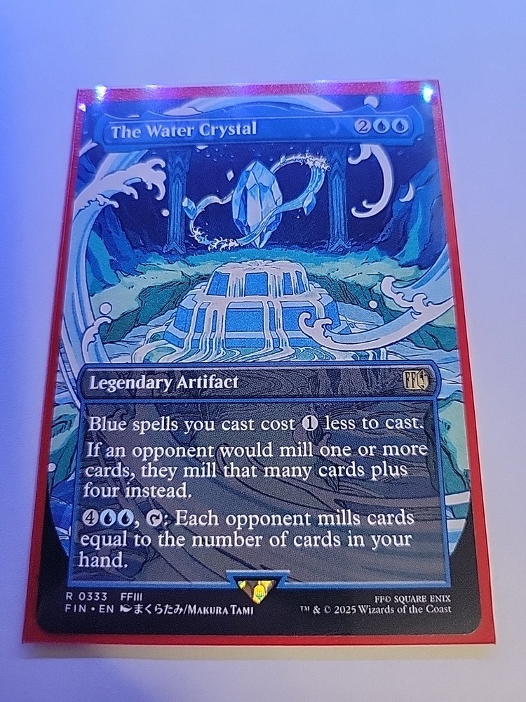 Borderless Water Crystal FF Regular Art Card