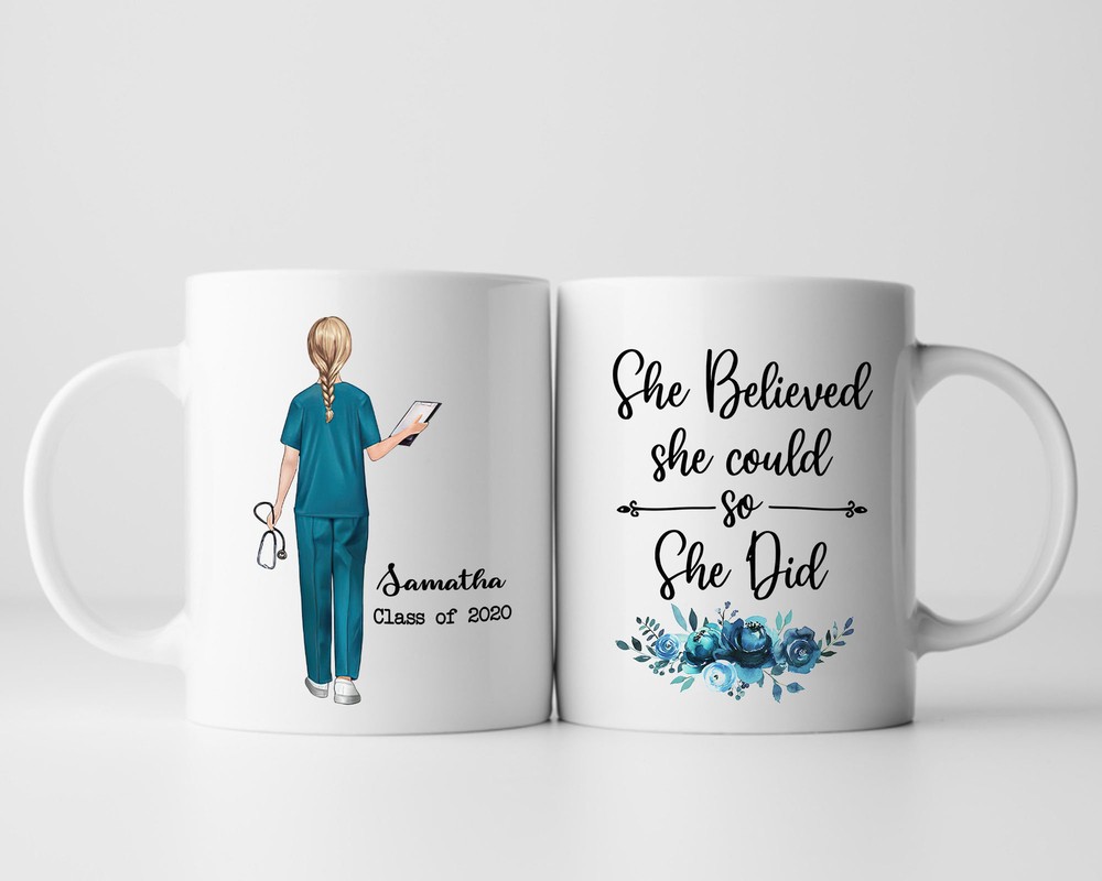 Personalized Nurse Mug Class Of 2020 Mug Nurse Life Mug Gift For Nurse Support