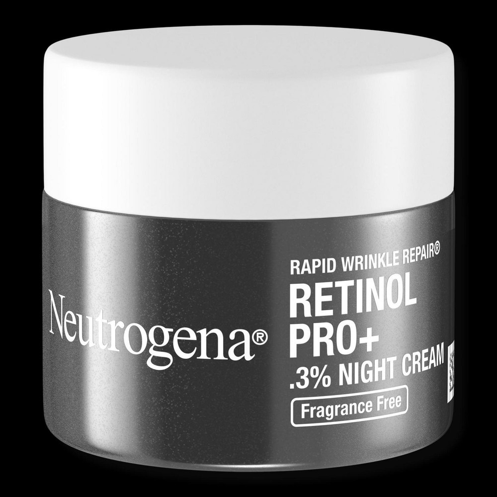 1.7 oz - Neutrogena - Rapid Wrinkle Repair Retinol Pro+ Night Moisturizer|7780