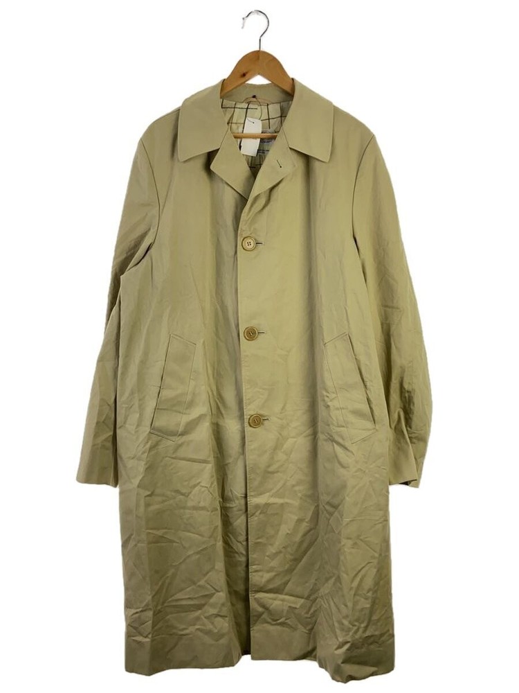 Aquascutum  Steel Collar Coat/-/Cotton/Beg/Plain 3395