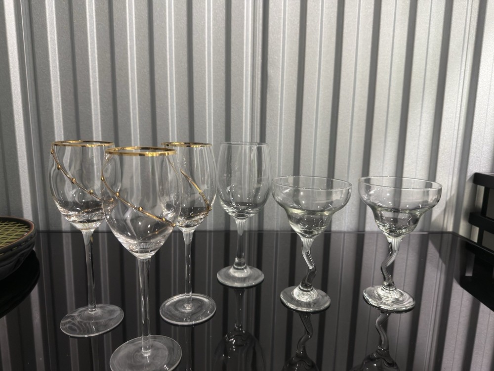 WINE GLASS AND OTHERS-good Condition -bundle*see Photos *