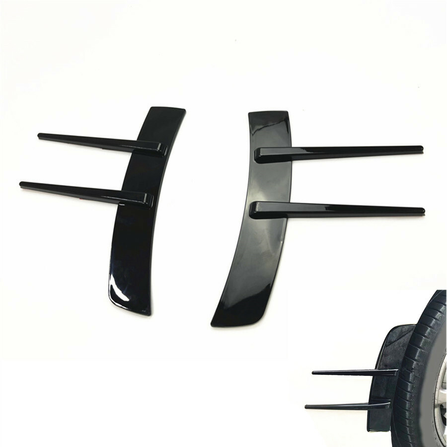 Universal DIY Car Side Air Flow Vent Decor Intake Duct Fender Wing Trim Cover