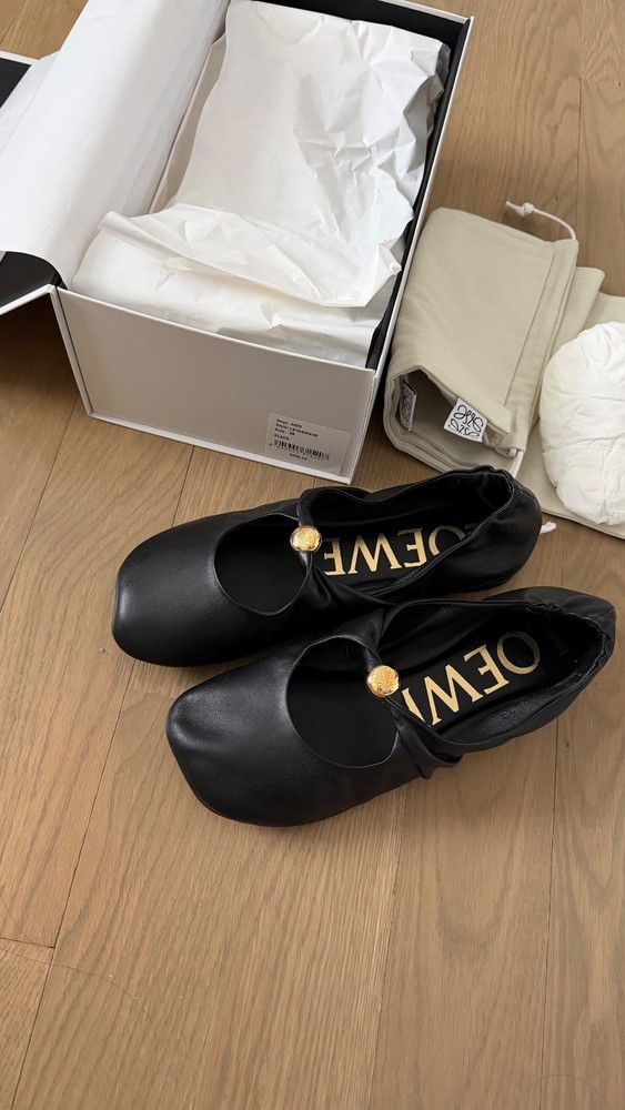 Loewe Ballet Shoes women leather