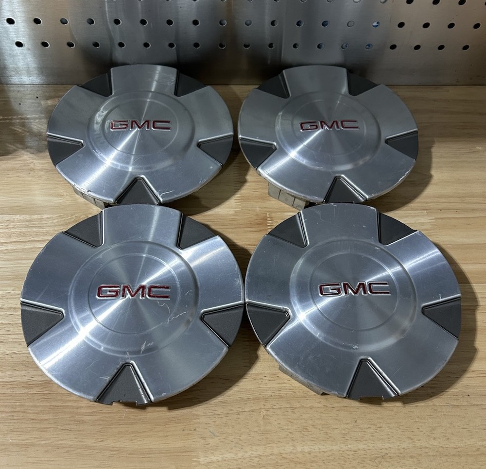 ✅2007-2012 GMC ACADIA CENTER CAPS 4- Pack COVER 9596977 #41