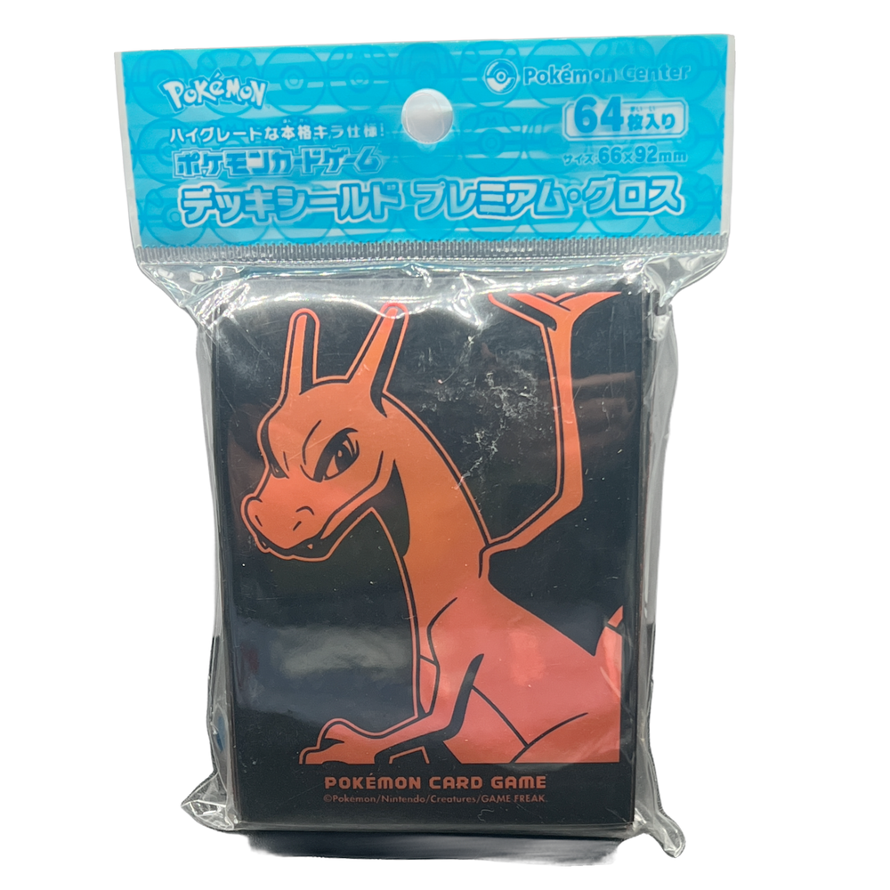 Charizard Foil Card Sleeves 64ct Pokémon Center Japan US SELLER